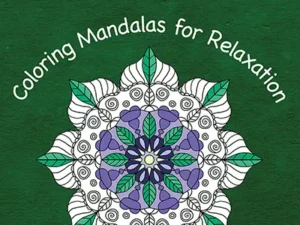 Coloring Mandalas for Relaxation cover